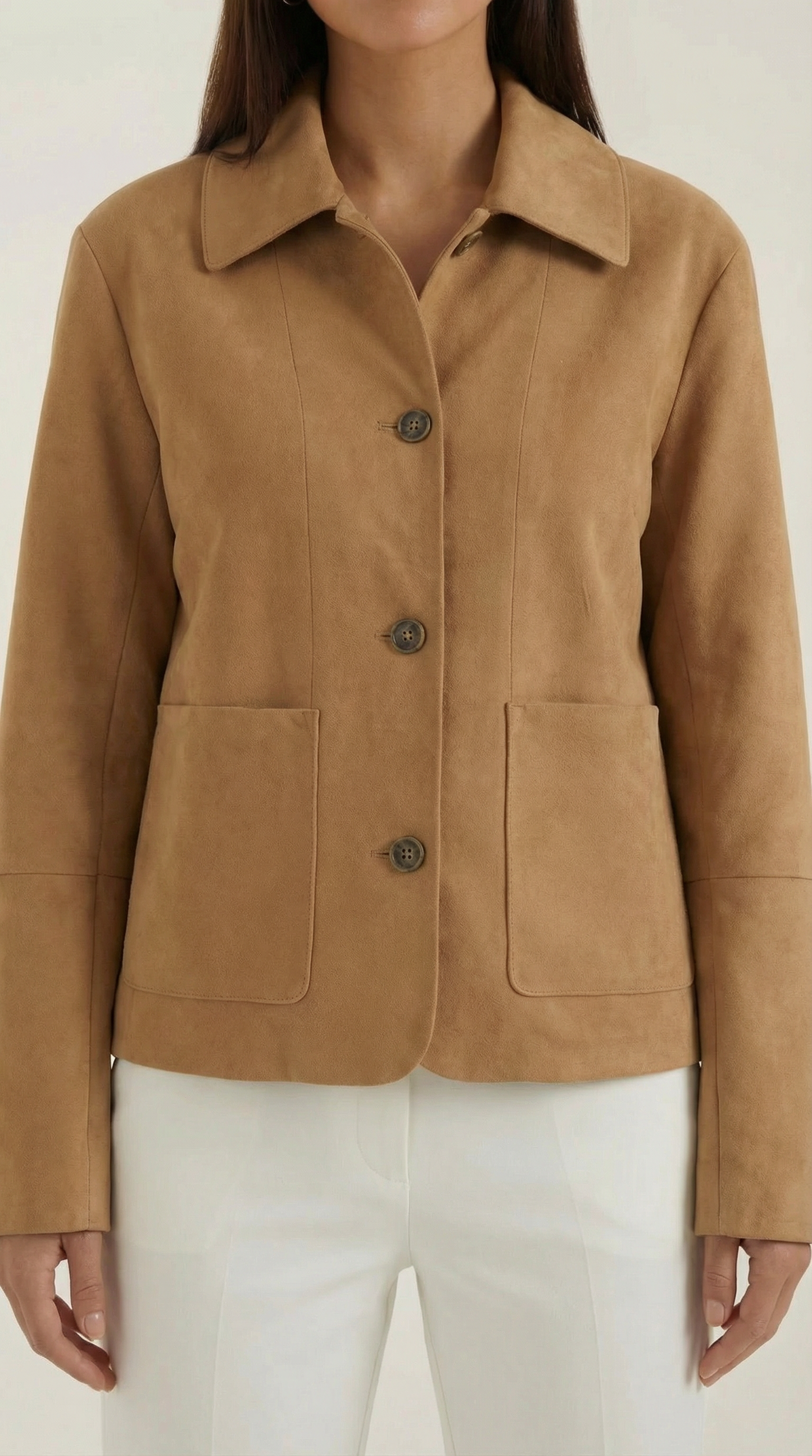 Women's Short Button Jacket 5