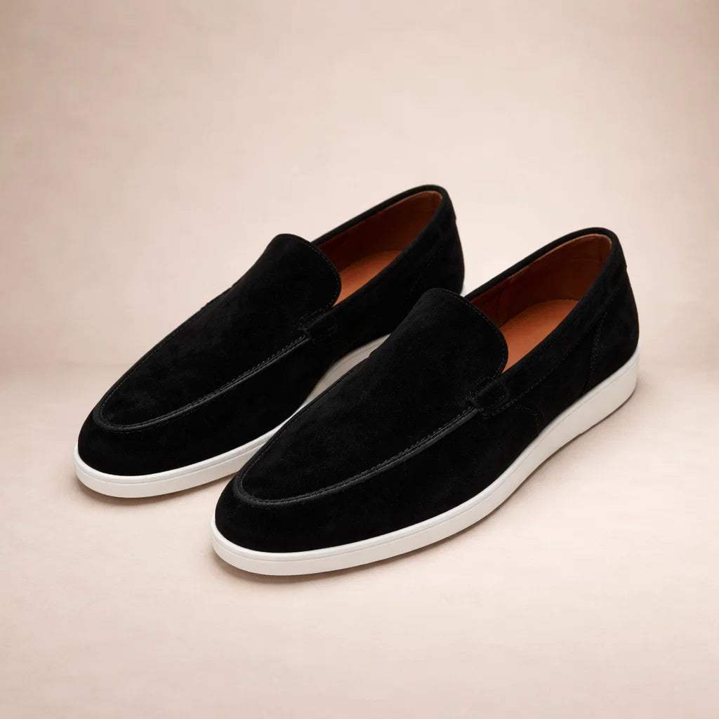 Men's Slip-On Leather Loafers 9