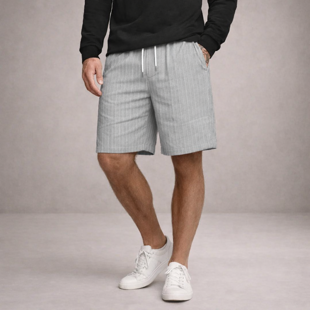 Men's Linen Shorts 11