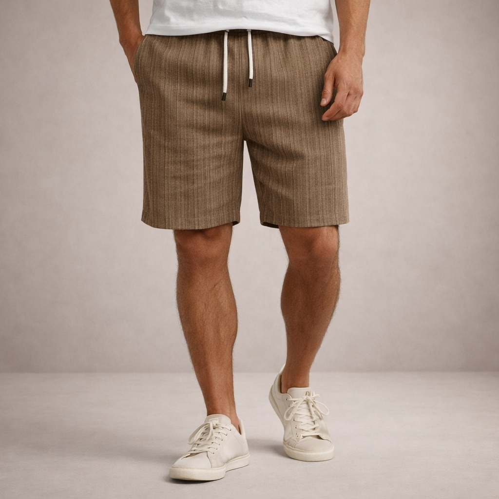 Men's Linen Shorts 17