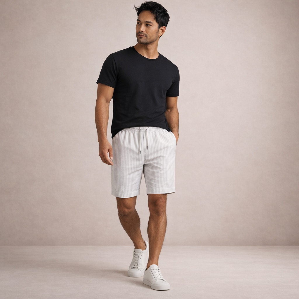 Men's Linen Shorts 3