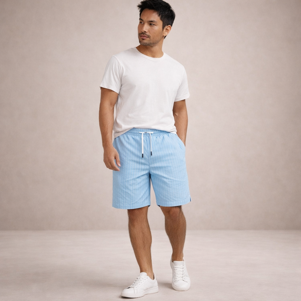 Men's Linen Shorts 5