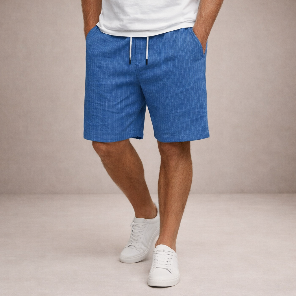 Men's Linen Shorts 6