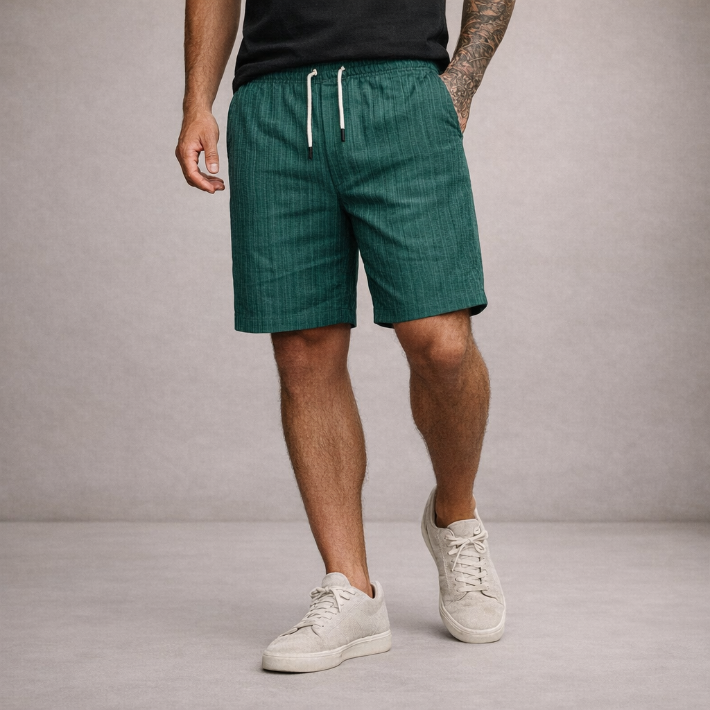 Men's Linen Shorts 10