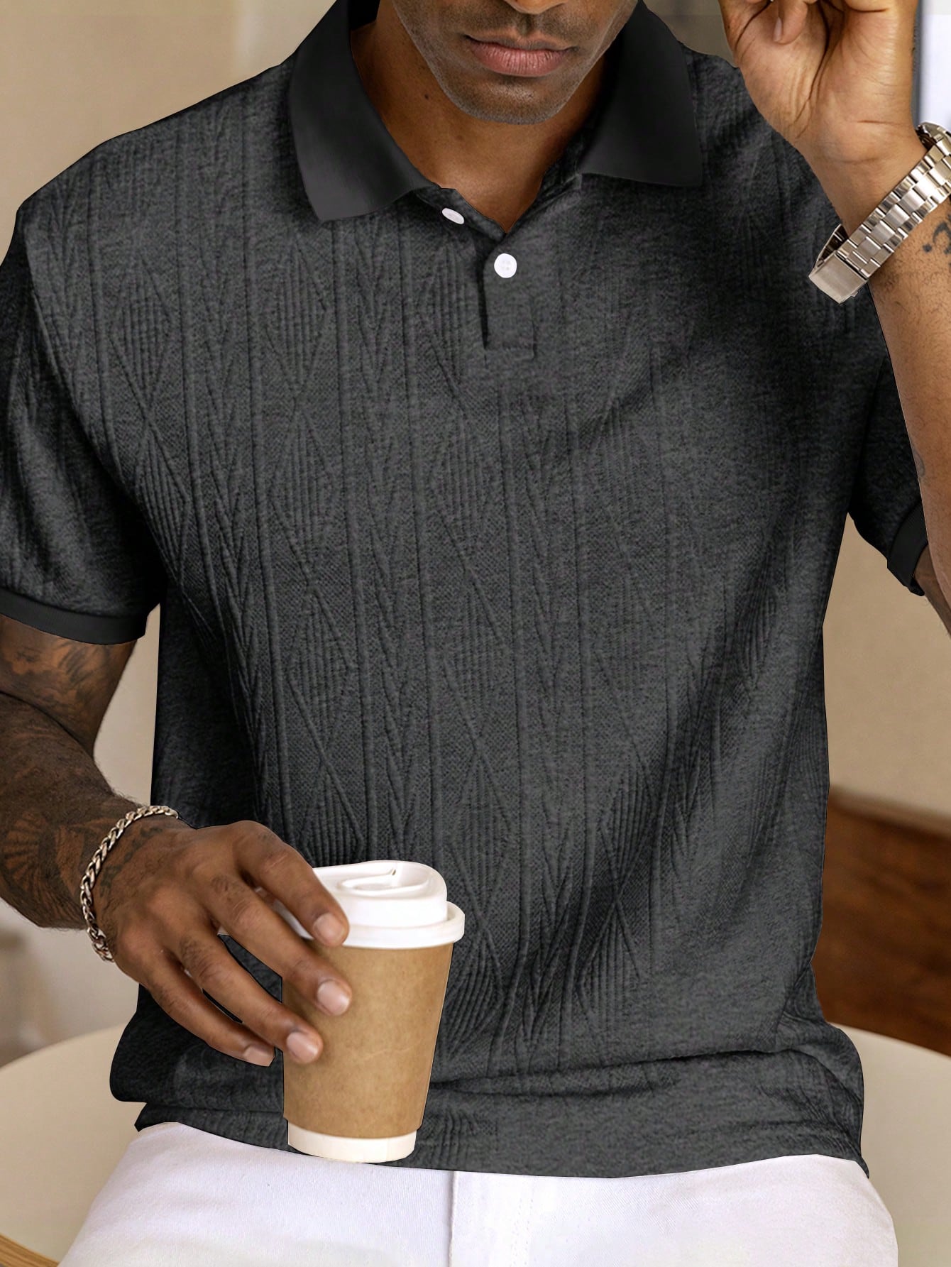 Men's Short-Sleeve Polo Shirt 12