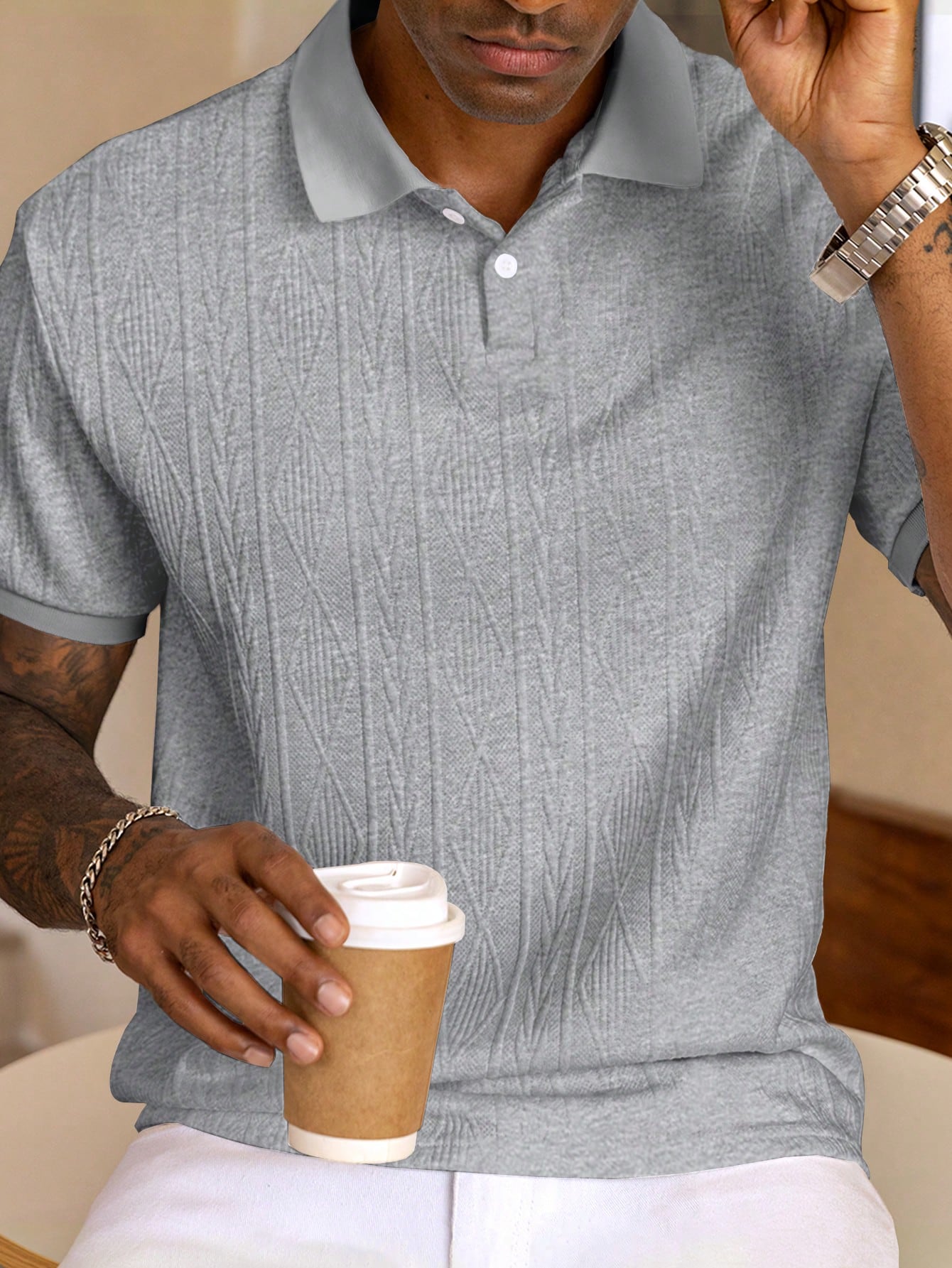 Men's Short-Sleeve Polo Shirt 10