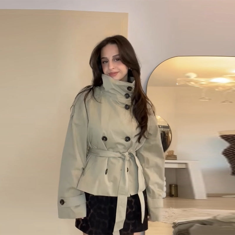 Women's Fitted Trench Coat 2