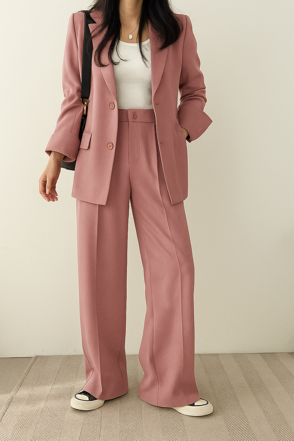 Women's Two-Piece Suit – Cotton Blend 2