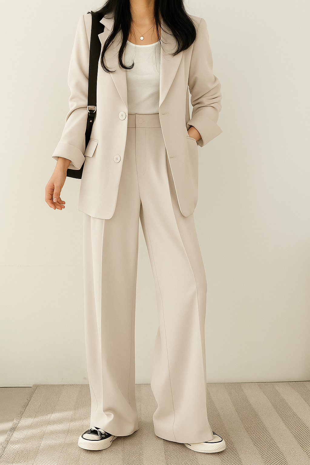 Women's Two-Piece Suit – Cotton Blend 4