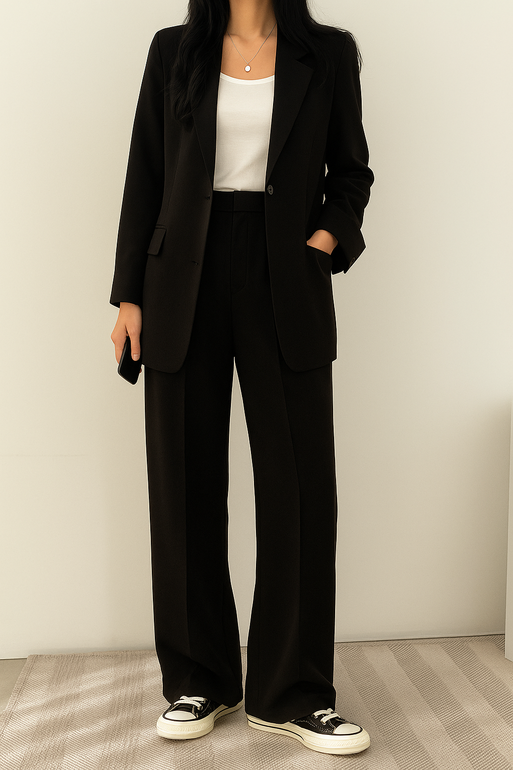 Women's Two-Piece Suit – Cotton Blend 5